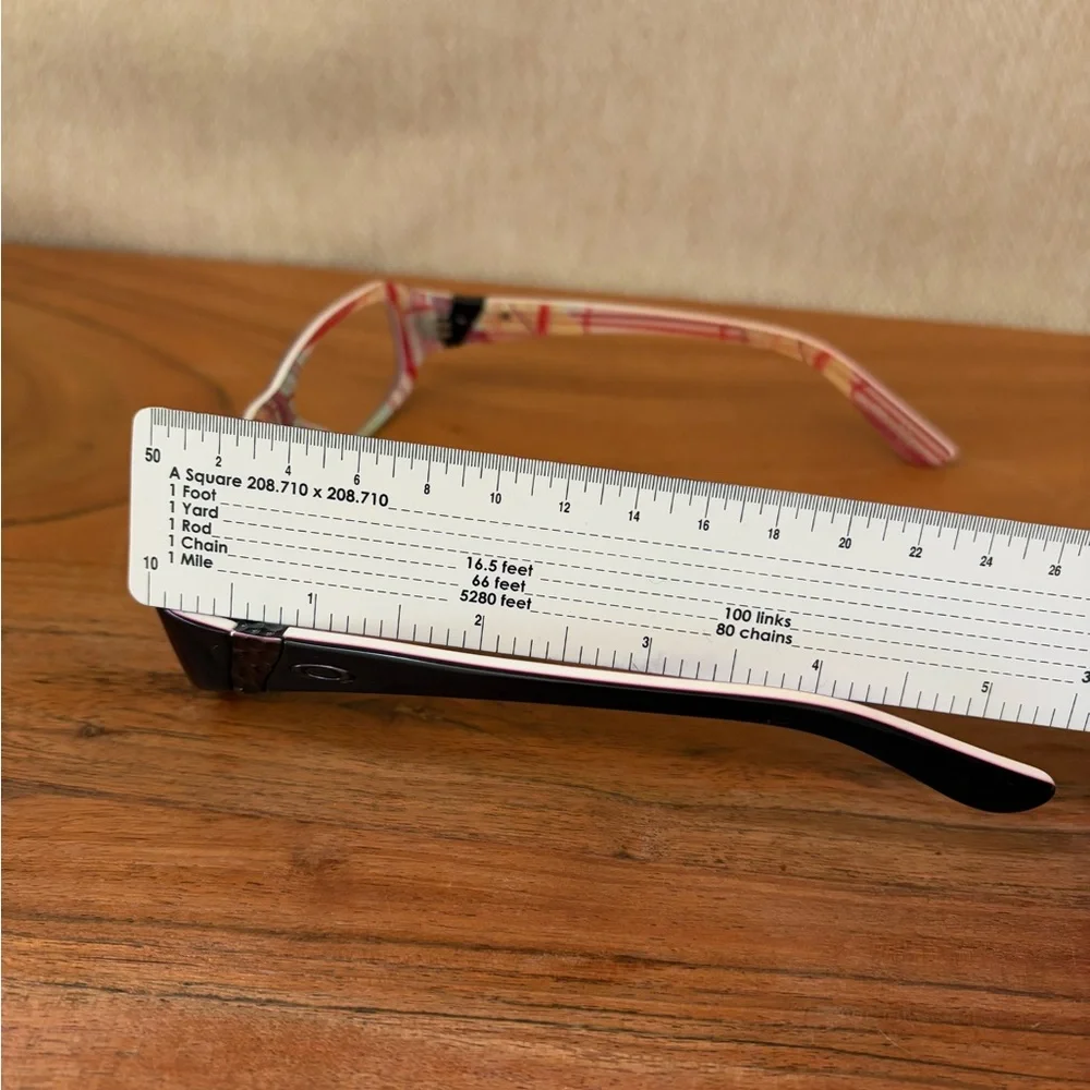 Oakley Purple Plaid Rare Vintage Eyeglasses Frames